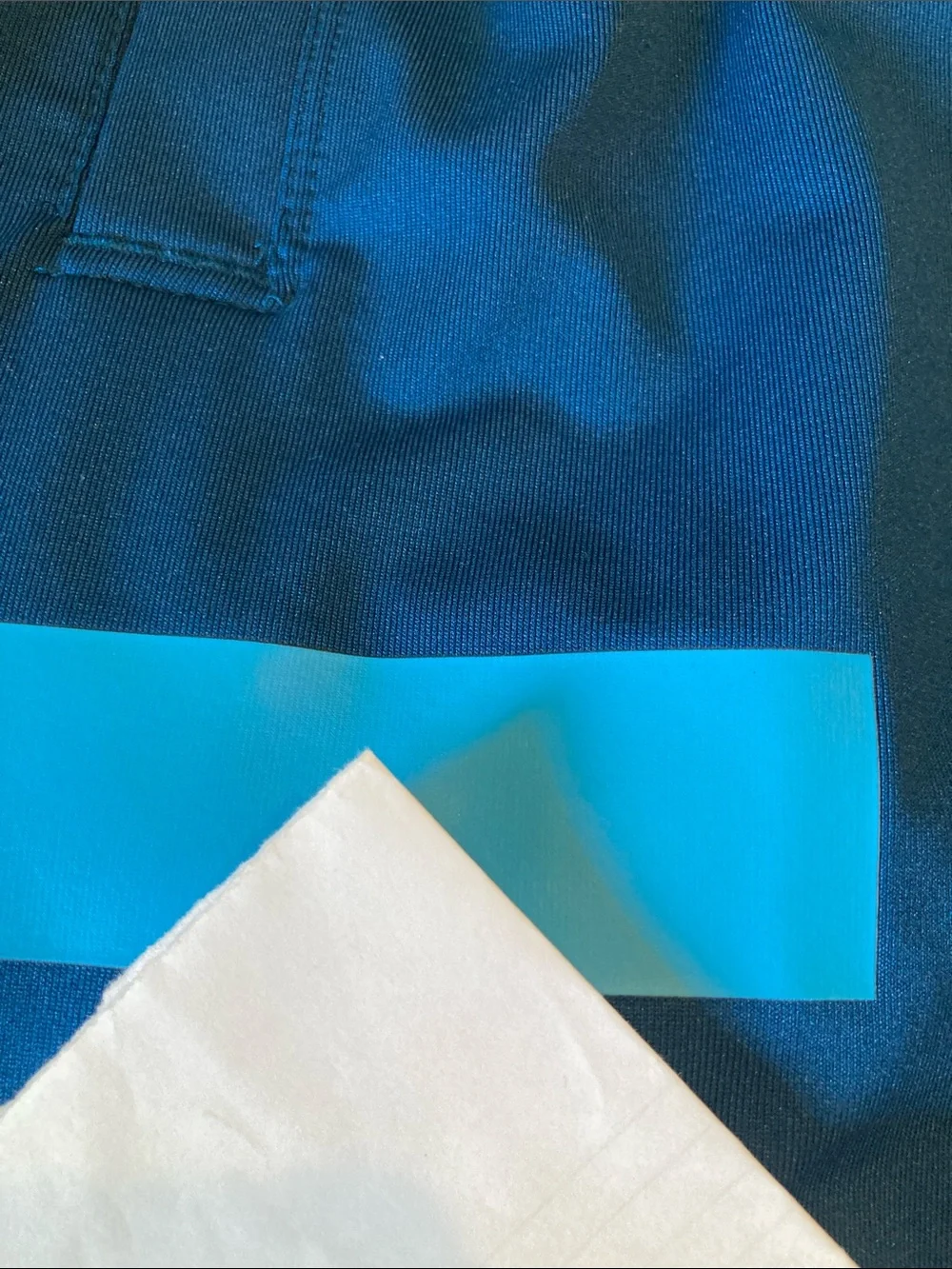 Mens Adidas ClimaLite teal blue green athletic shorts size S
